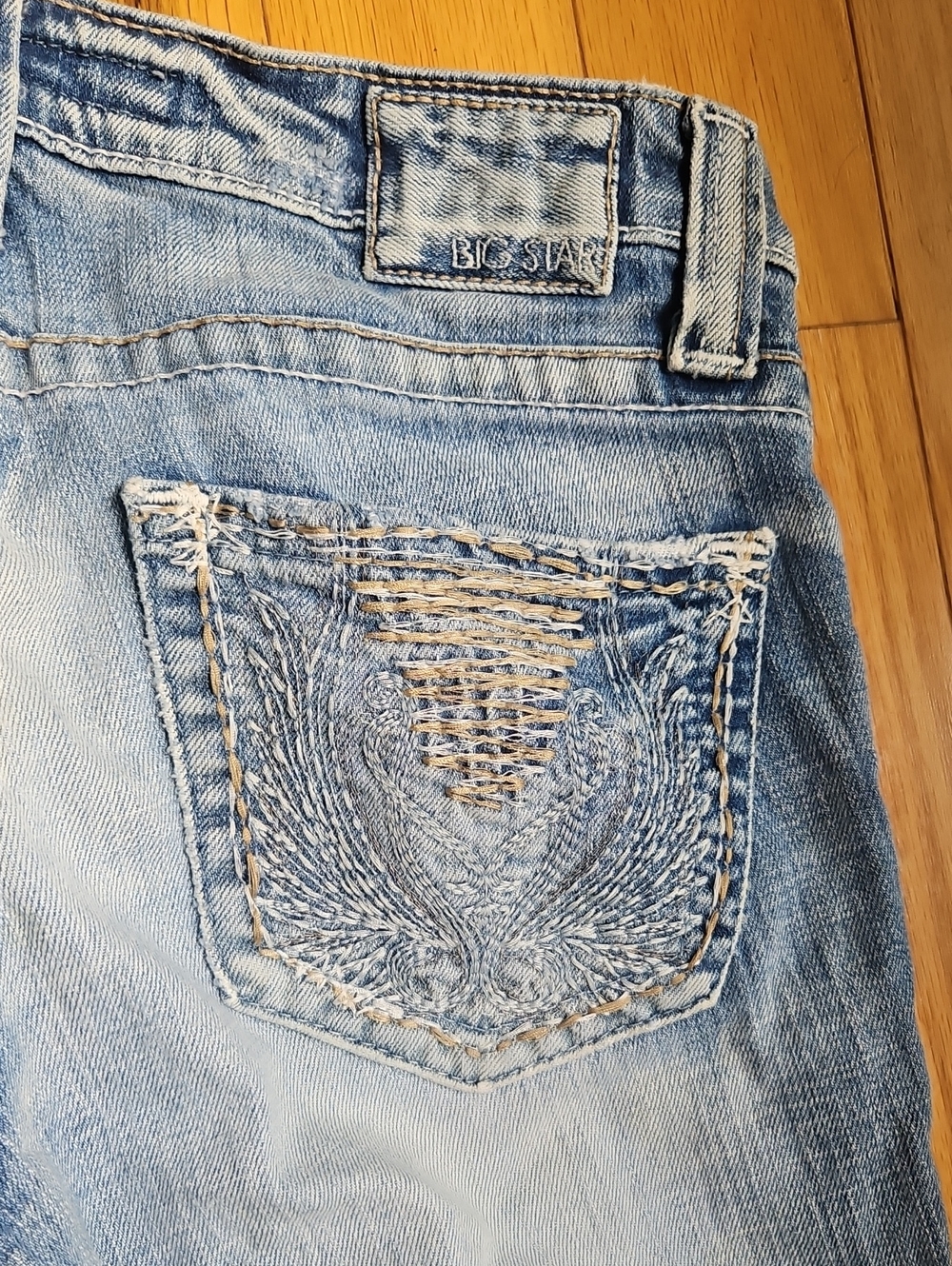 Vintage Big Star Casey Low Rise Size 27 Capri